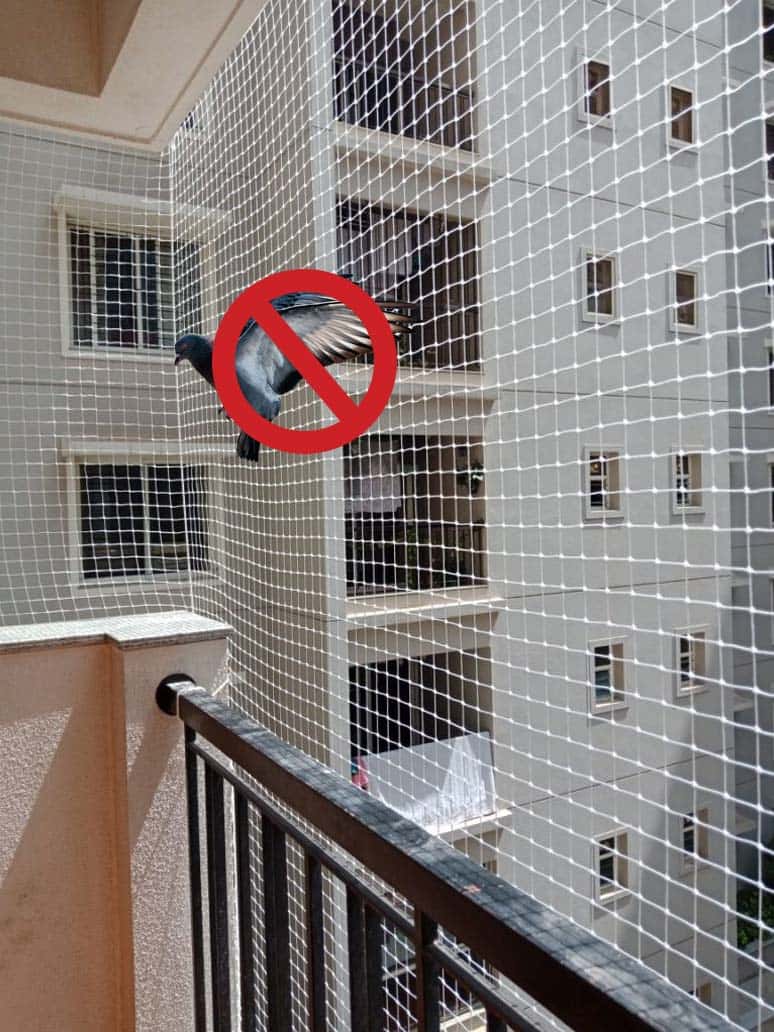 Pigeon Nets for Balconies +91 99012 39922 - Latest update - Pigeon Safety Nets Near Marathahalli