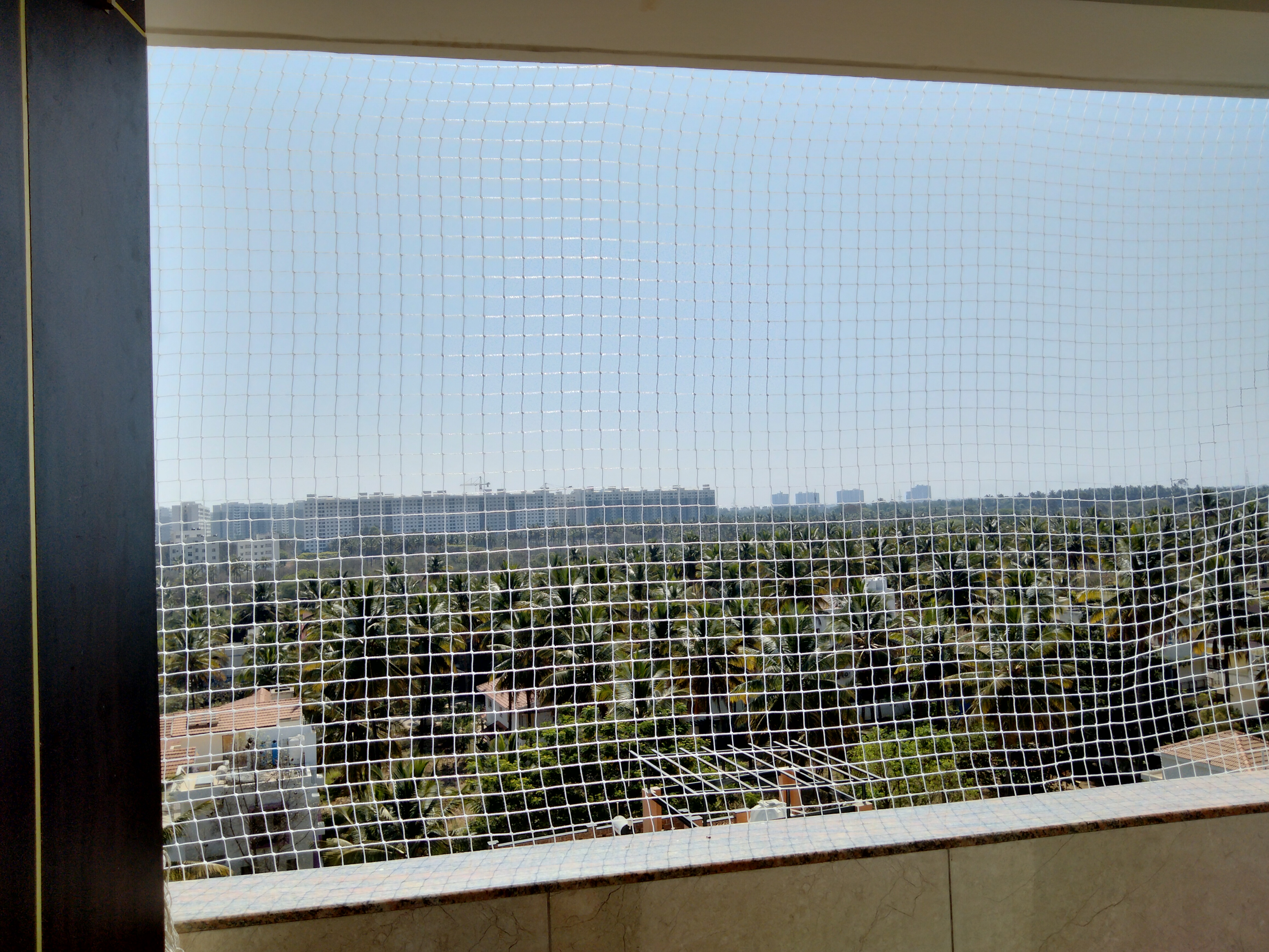 Pigeon Nets for Balconies +91 99012 39922 - Latest update - Balcony Safety Nets In Bangalore Contact : +91 9901239922