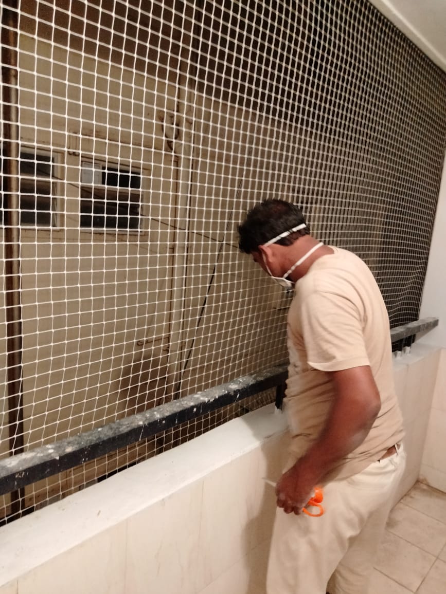 Pigeon Nets for Balconies +91 99012 39922 - Album - HDPE Nets Nylon Nets Dealers In Bangalore