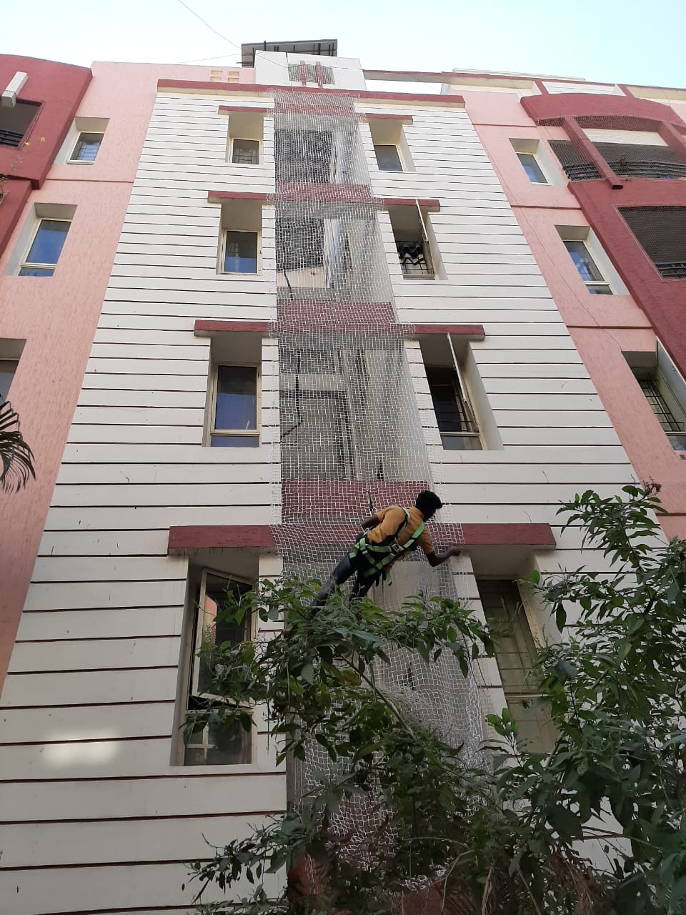 Pigeon Nets for Balconies +91 99012 39922 - Service - Duct Area Safety Nets