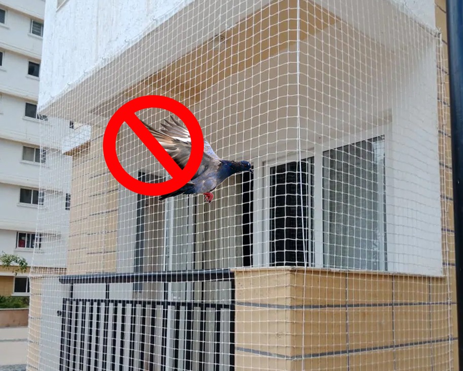 Pigeon Nets for Balconies +91 99012 39922 - Latest update - Pigeon Safety Nets In Marathahalli